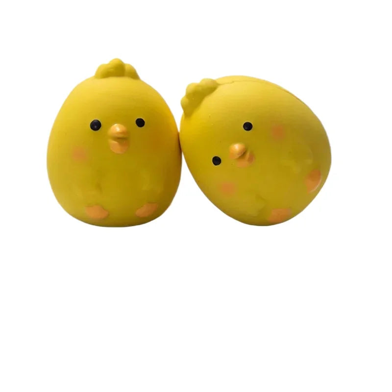 Toys Cute Chicken Dog Chewing Rubber Toy Cleaning Tooth Dog Chew Toy For Dogs Bite Resistant Sounder Pet Supplies