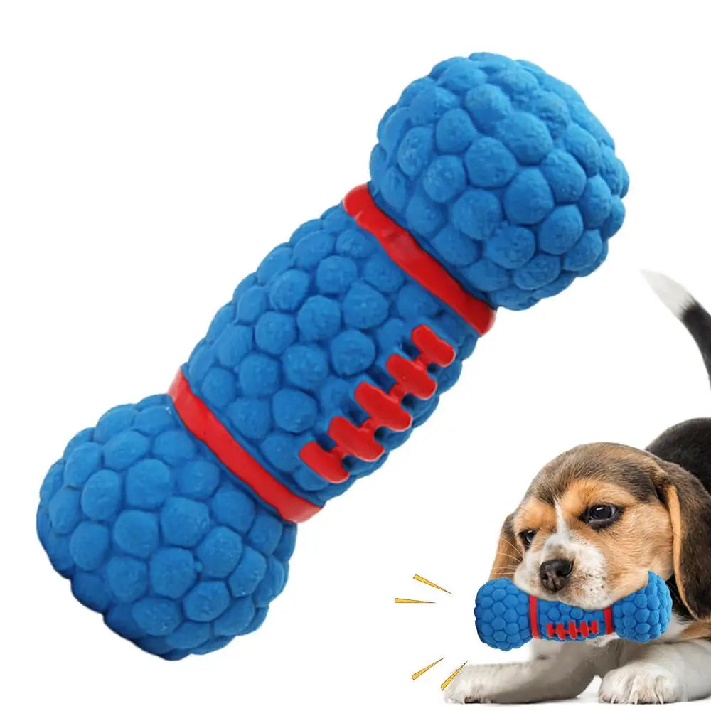 Squeaky Dog Chew Toy Funny Cream Bread Hamburger Breadsticks No Stuffing Dog Toy with Squeakers Pet Squeak Toy