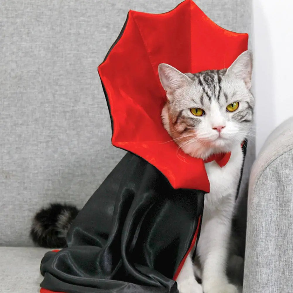 Pet Halloween Pet Costume Cape Hat Cat Dog Transformation Costume Christmas Dress Up Creative Holiday Atmosphere Decoration