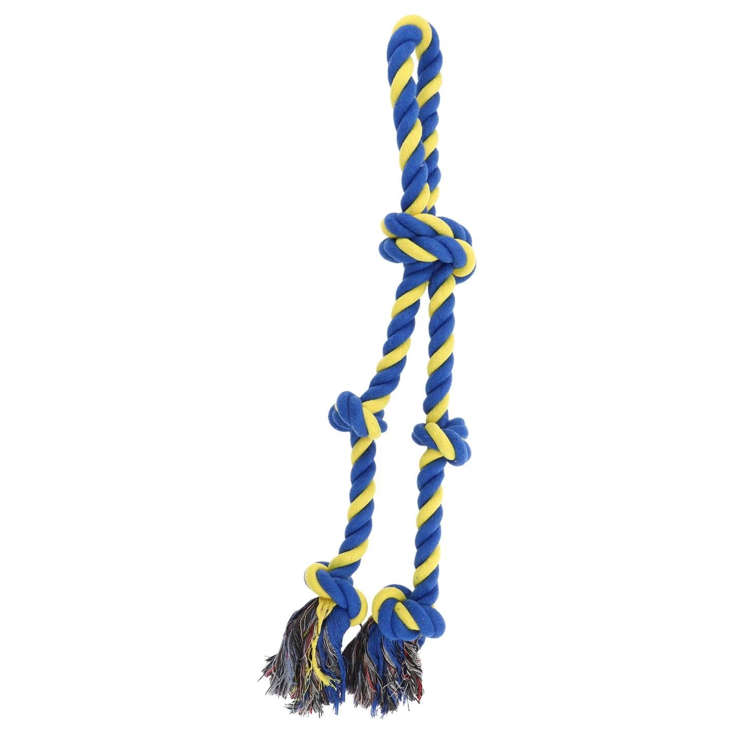 UXCELL Dog Chew Toys Knots Shape Braided Cotton Teeth Cleaning Rope Casual Puppy Bite-resistant Chewing Rope Pet Products