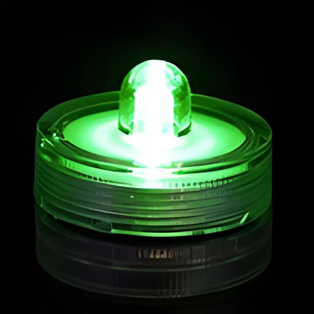 Waterproof LED Lights For Vases Flameless Battery Operated Pond Underwater Small Tealights Aquarium Decoration Novelty Lighting