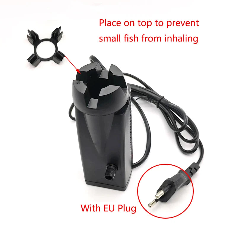 3W Aquarium Surface Oil Skimmer Filter Mute Auto Oil Film Processor Remove Tool for Aquarium Fish Tank Water Filtration 220-240V