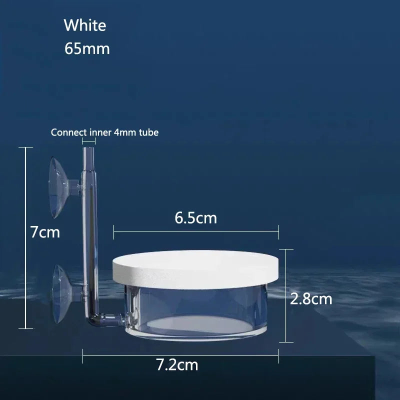 High transparency Acrylic Air Pump Sand Stone Aquarium Oxygen Pump Fresh Air Stone Nano Bubble Bar Aquarium Fish Tank Aerator