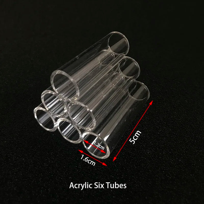Glass Acrylic Aquarium Decoration Fish Shrimps Shelter House Pottery Scorpion House Canister Simulation Stone Fish Tank Ornament