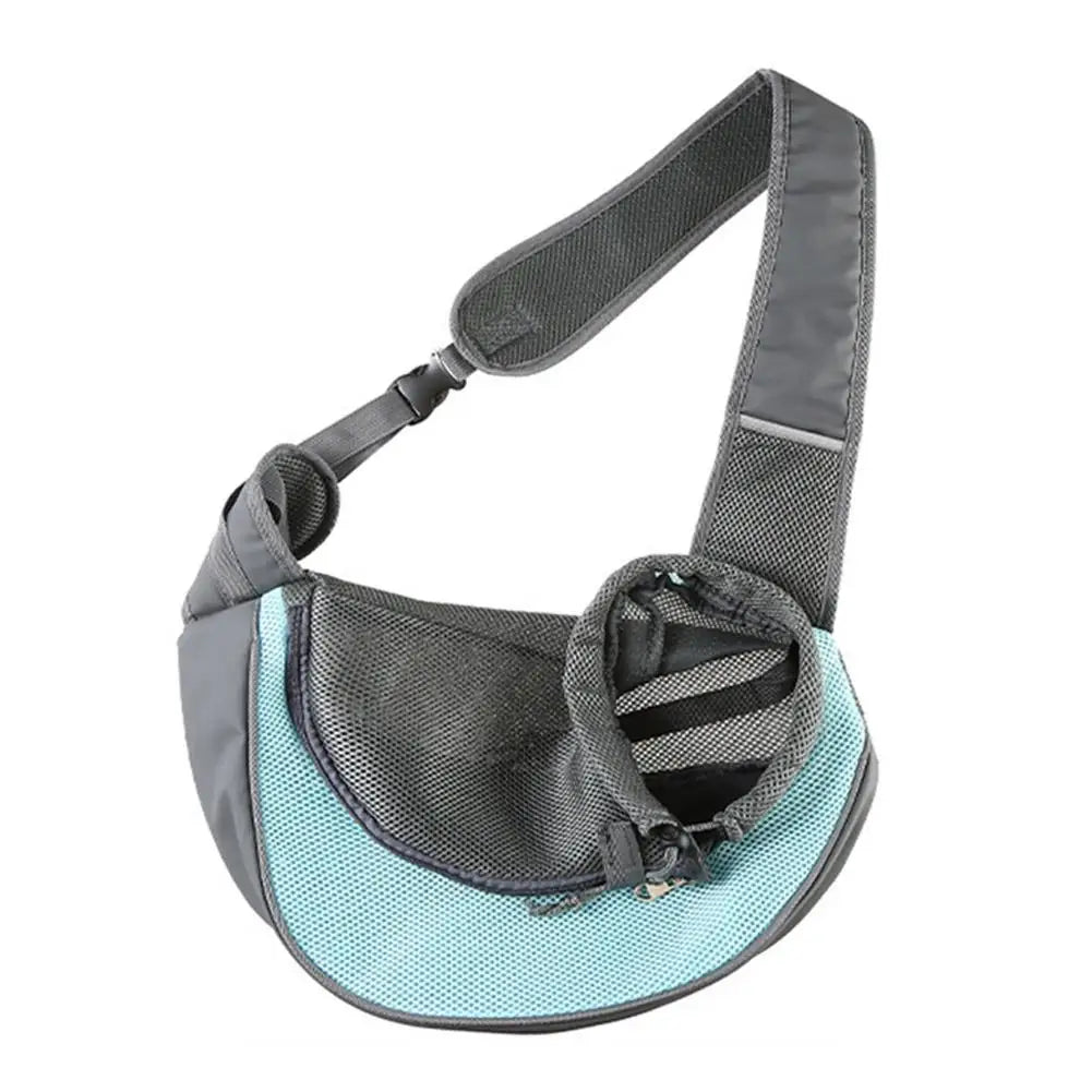 Large Space Pet Travel Shoulder Bag, Widened And Thickened Shoulder Strap Design Does Not Squeeze Breathable Mesh Pet Backpack
