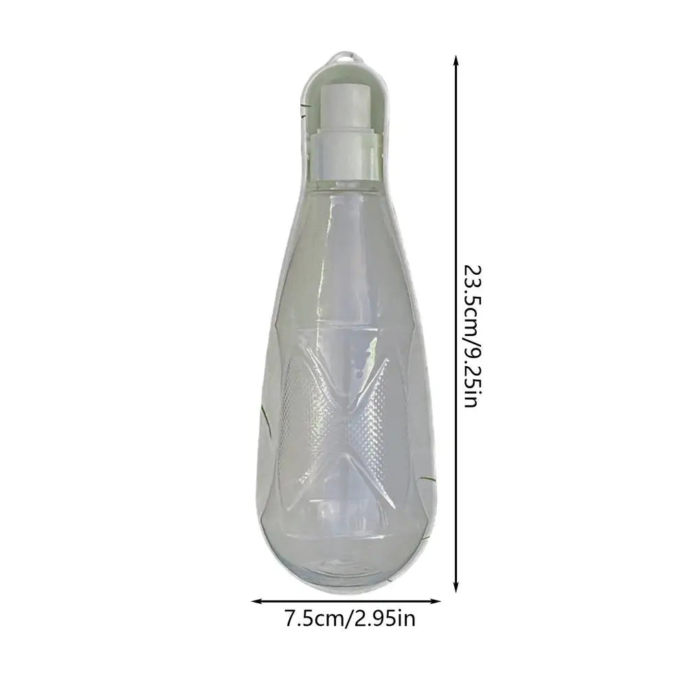 450ml Dog Water Bottle Dispenser Water Bottle Containers for Dogs Puppy Water Leak Proof Drinking Dispenser for Hiking Outdoor
