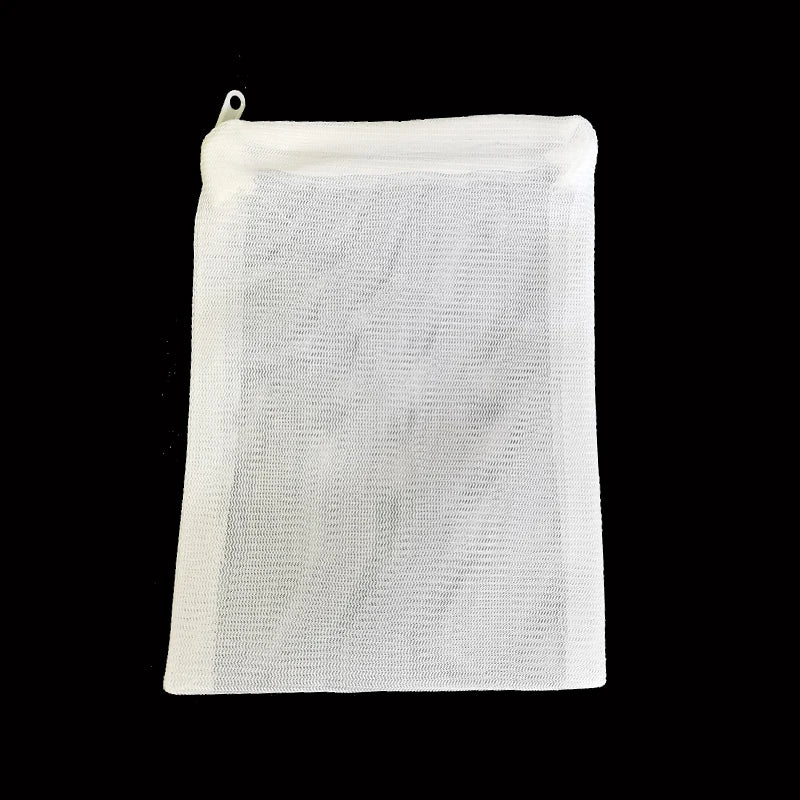 5Pcs White Dense Hole Filter Net Bag Mesh Bag Acquarium Pond For Bio Ball Carbon Media Ammonia Aquarium Fish Tank Isolation Bag