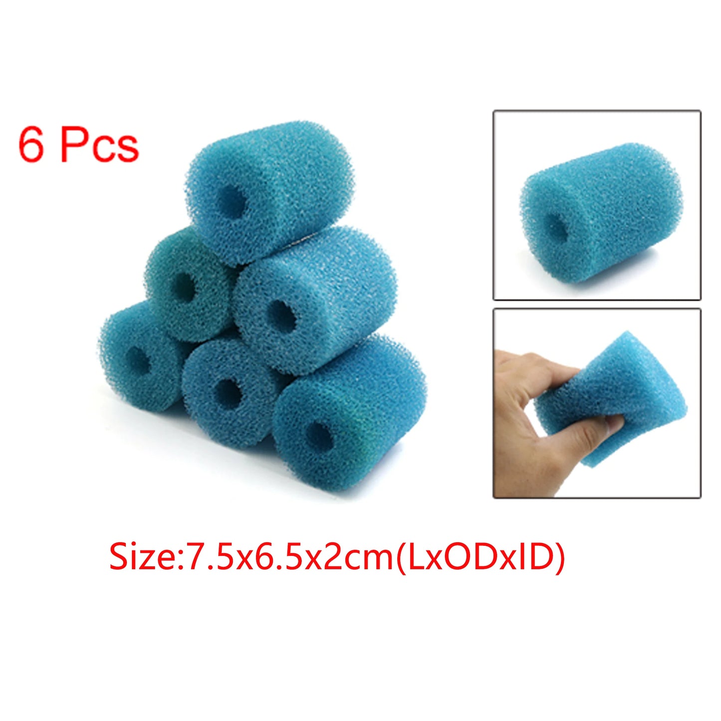 UXCELL Sponge Fish Tank Filter Protector Cover Oxygen Pump Water Inlet Filtration Protection Aquarium Filter Tools Accessories