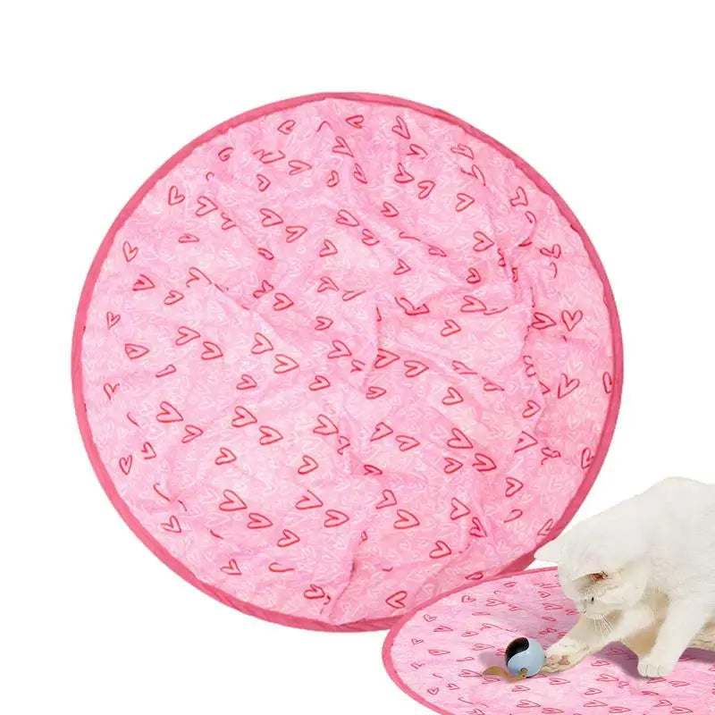 2 in 1 Self Rotating Ball Cat Toy Smart Interactive Cat Toy USB Rechargeable Wicked Ball 360 Degree Automatic Cat Moving Rolling