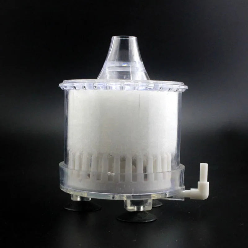 Double Aquarium Filter Fish Tank Shrimp Pond Air Pump Biochemical Sponge Filter Bio Sponge Filters Aquarium Filtration Material