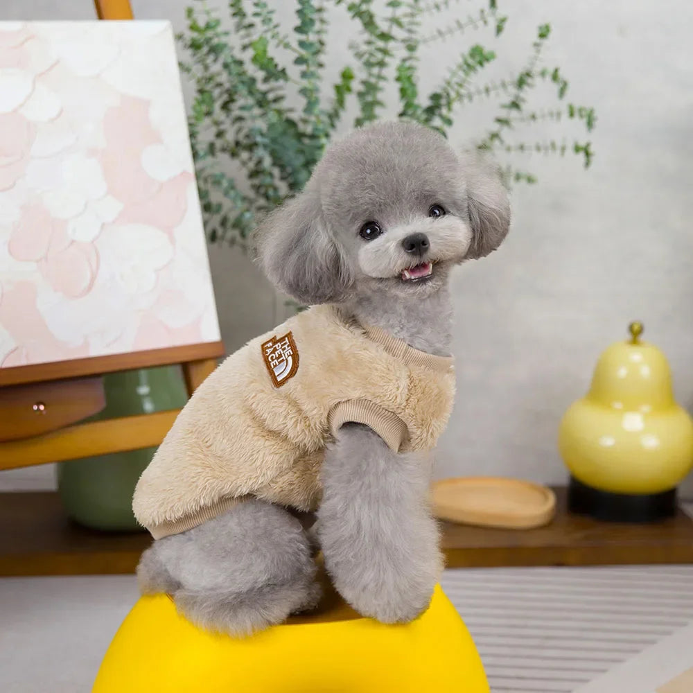 Dog Sweater Dog Shirt Winter Coat Jacket for Small Medium Dogs Cat Costume Warm Soft Fleece Pet Clothes for Puppies Girl or Boy