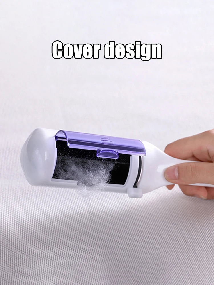 1PC Electrostatic Dry Cleaner Suction Brush Pet Hair Brush White Electrostatic Brush Wool Coat Cleaner Bristles