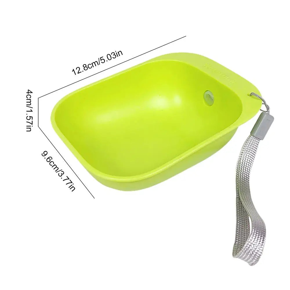 200ml Outdoor Water Bowl Dog Travel Water Bowl for Outdoor Dogs Hangable Outside Dog Waterer Reusable Dog Water Bottle Dispenser
