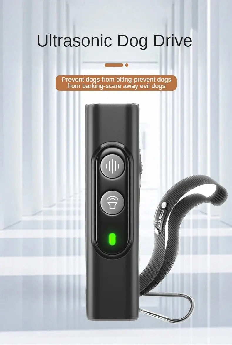 Ultrasonic Pet Dog Repeller Anti Barking Stop Bark Training Device Dog Training Repellents With USB Rechargeable Portable Remote