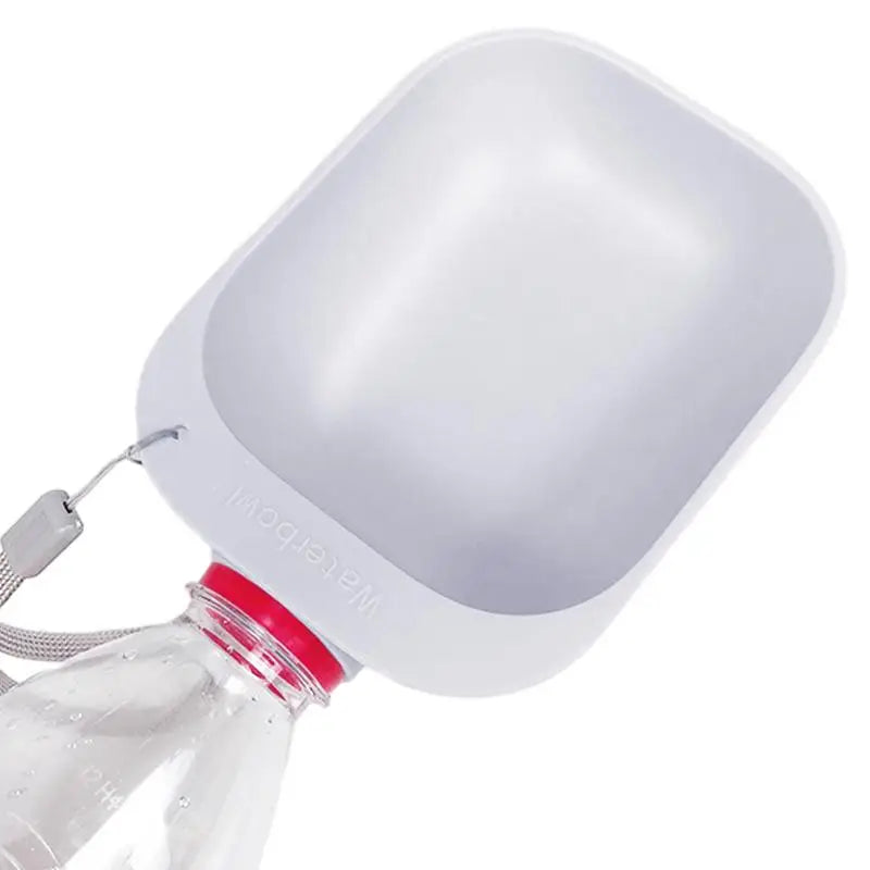 200ml Outdoor Water Bowl Dog Travel Water Bowl for Outdoor Dogs Hangable Outside Dog Waterer Reusable Dog Water Bottle Dispenser