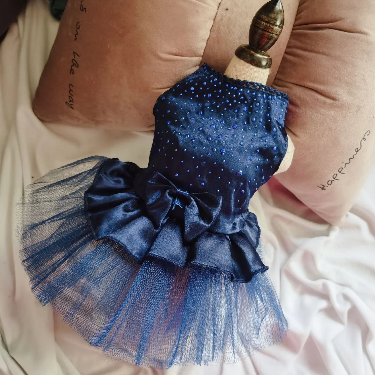 Pet Dog Cat Dress Summer Clothes Dot Dog Dress For Dogs Skirt Summer Princess Dog Wedding Dresses dog dresses for small dogs