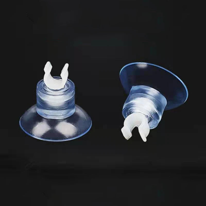10Pcs/lot Aquarium Sucker Suction Cup Air Line OxygenTube Holder Sucker for Fish Tank Pump Oxygen Air Tube Fixing Clip 4/5mm