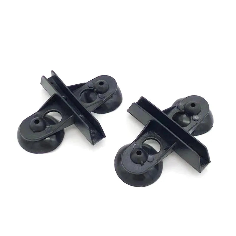 2pcs/set Black White Plastic Divider Sheet Holder Suction Cups for Aquarium Fish Tank Fish Product Pet Products Accessories Hot