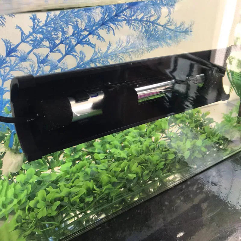 Fish Aquarium UV Lamp Accessories Germicidal Lamp Hood Fish Pond Disinfection Light Barrier Baffle Plate Tool High Quality