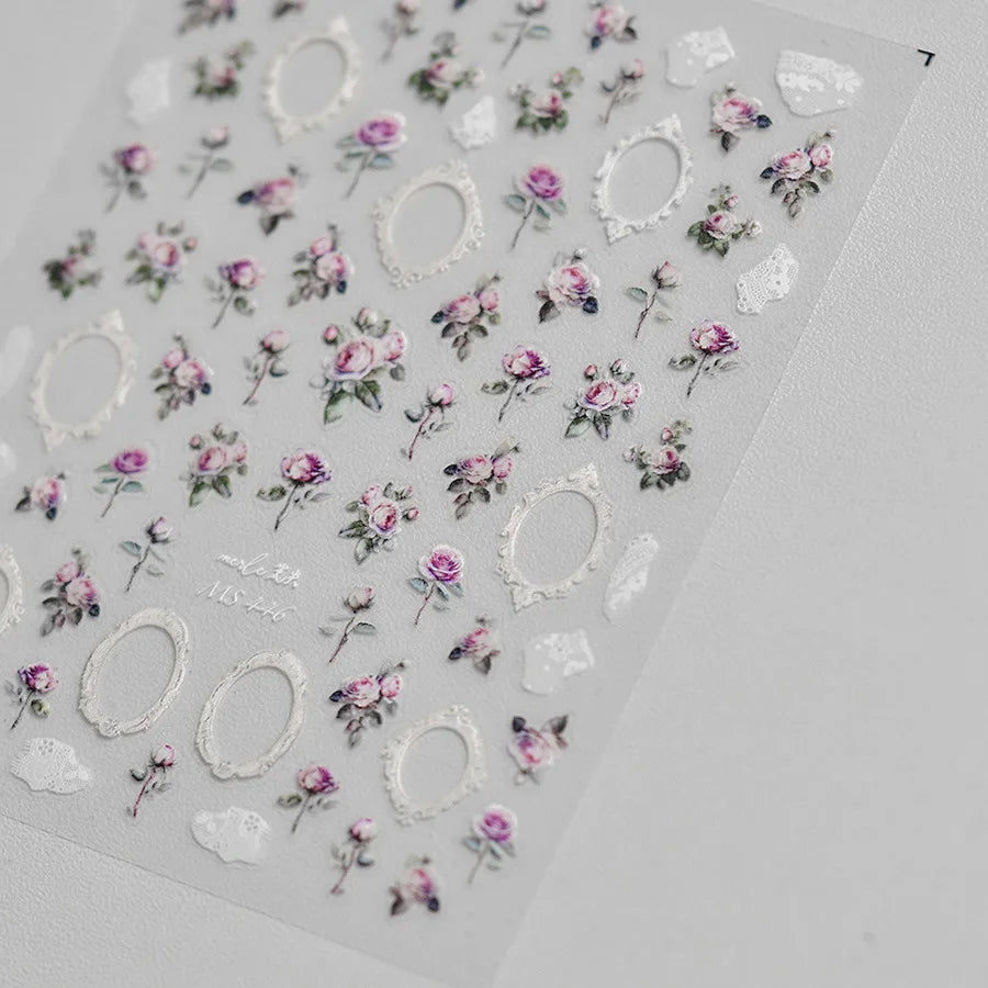 1pcs Cute Cat Claw 3D Jelly Relief Nail Stickers 3D Adhesive Stickers For Nails DIY Japanese Kawaii Slider Nail Art Decorations