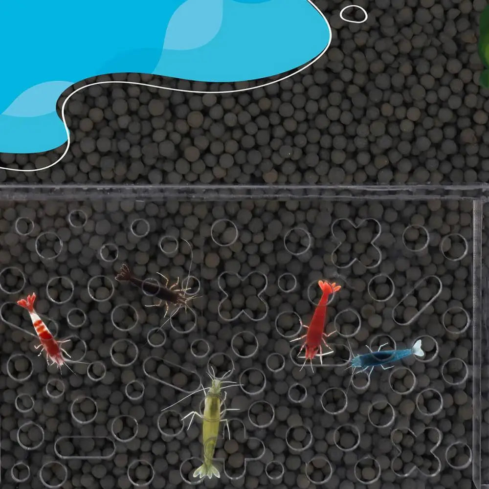 Shrimp Breeding Protector Acrylic Shrimp Breeding Cave Shrimp Tunnel Transparent Cave Shrimp Tank Decor Aquarium Tunnels