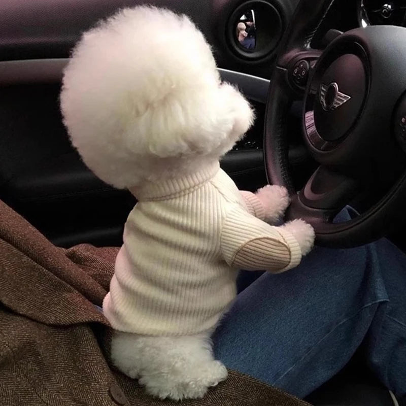 Dog Clothes Autumn Winter Fashion Dog Undershirt Soft Cotton Thin Puppy Hoodie Chihuahua French Bulldog Bichon Costume Pet Vest