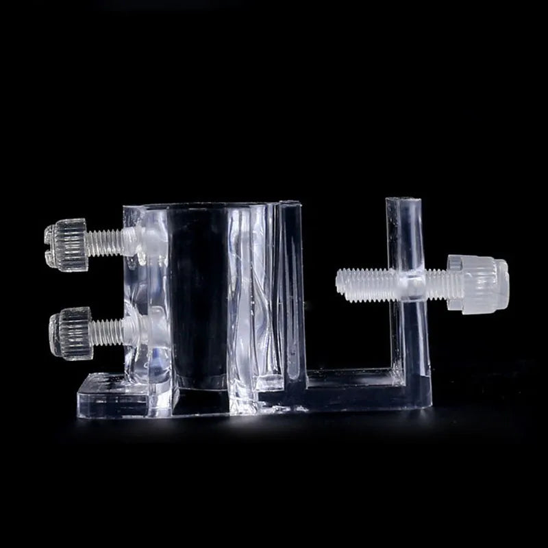 Acrylic Aquarium Reef Tank Tube Holder Water Pipe Hose Mount Bracket for 20mm Pipe Water Tubes Fixed Clip Fish Tank Hose Clamp