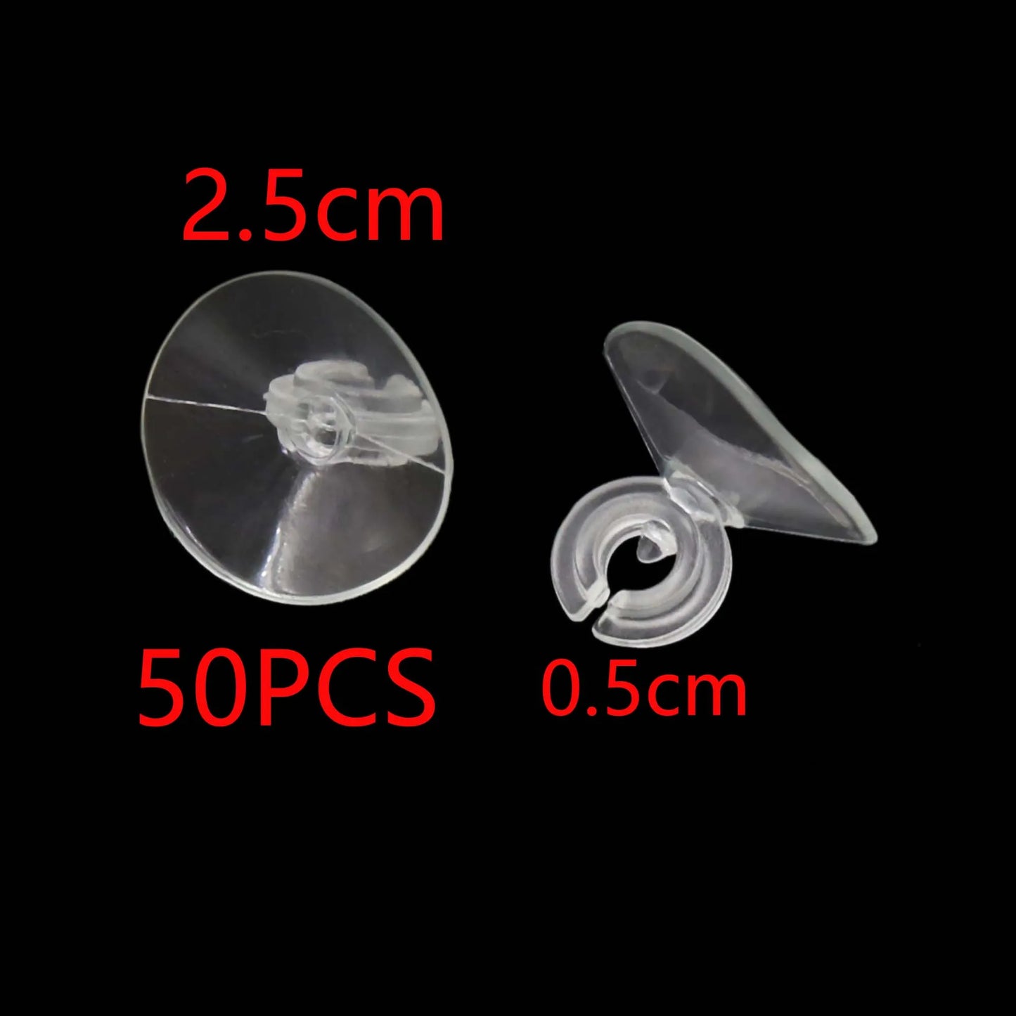 UXCELL 10/20/30/38/40/50/100PCS Aquarium Suction Cup For 5/6mm Air Line Pipe Tube Wire Holder Sucker Fish Tank Pump Accessories