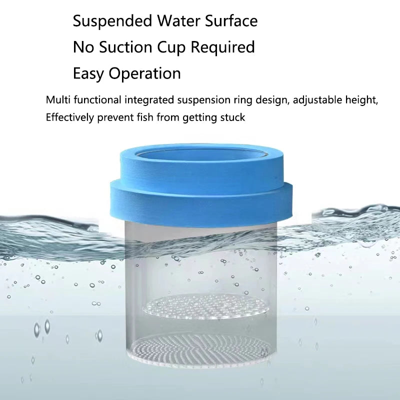 Plastic Floating Fish Breeding Isolation Box Aquarium Breeder Feeder Fish Tank Hatching Incubator Aquarium Hatchery Accessories