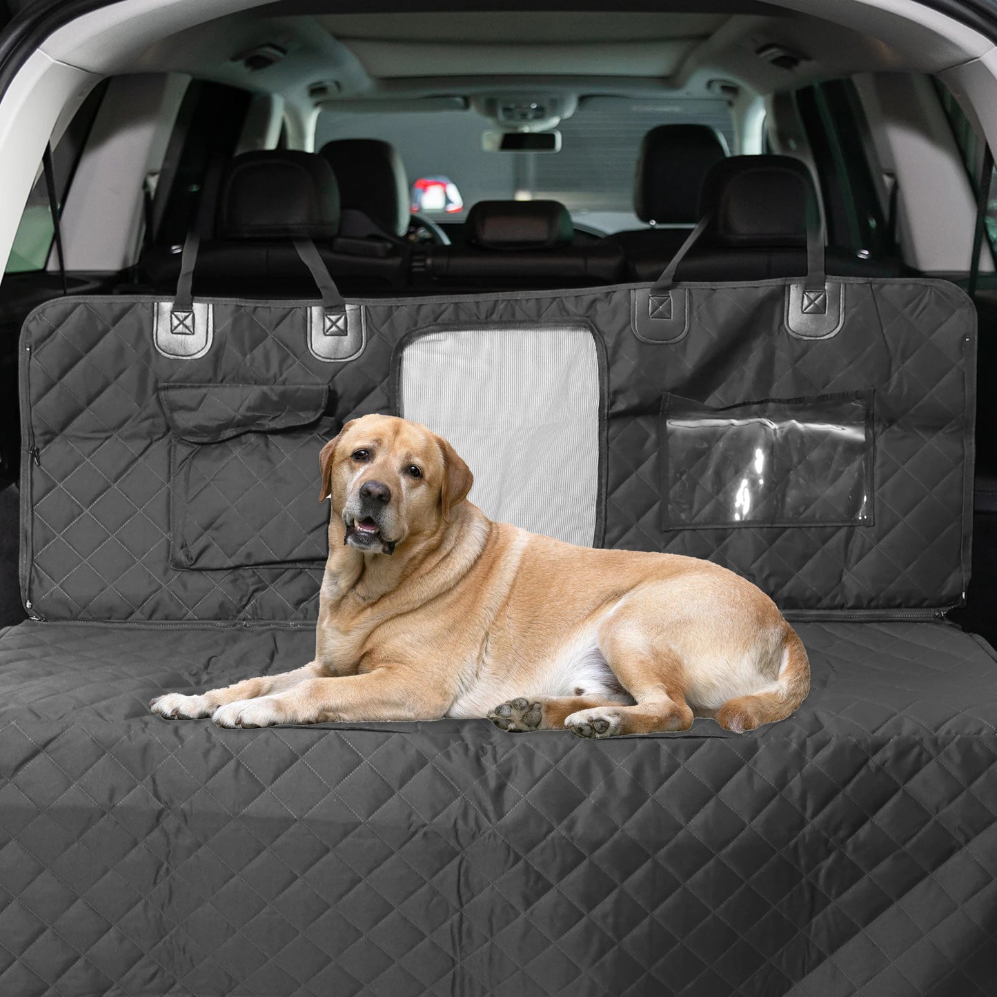 UXCELL Dog Car Seat Cover for Back Seat Cationic Fabric Dog Beds Mats Waterproof Hammock Nonslip Washable Pets Beds Mats