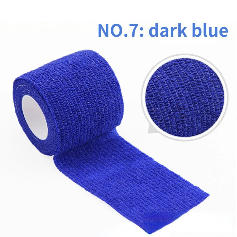 Sports Bandage Elastic Elastoplast Self Adhesive Tape Protect Wrist Palm Finger Arm Shoulder Knee Ankle Pets Leg Tattoo Safety
