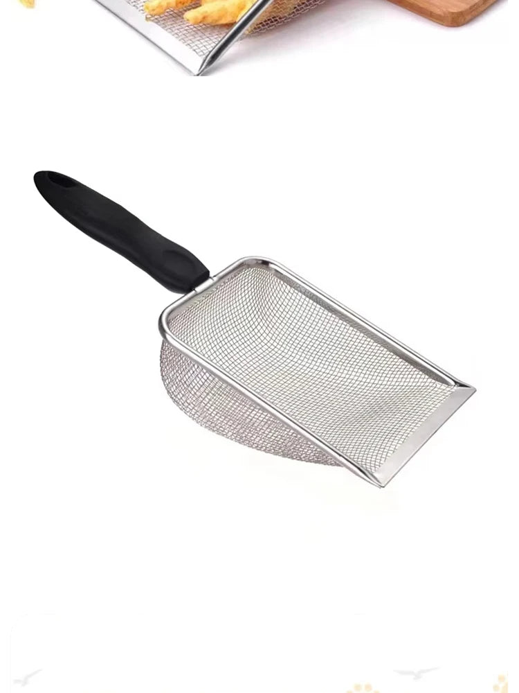 Fine Hole Cat Litter Scoop Pet Products Stainless Steel Scoop For Small Cat Litter Pet Feces Cleaning Filter Scoop