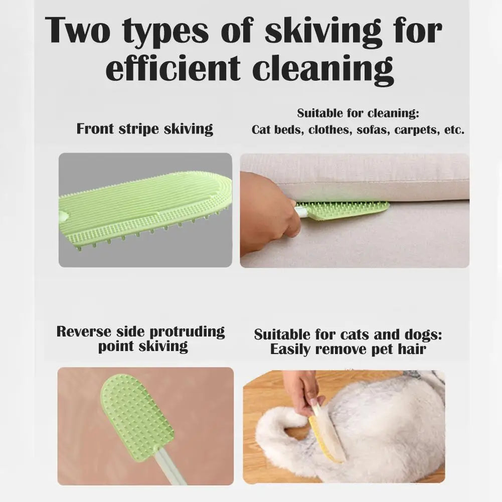 Cat Pet Floating Hair Comb Brush Hair Massage To Remove Floating Hair Cat Comb Cat Comb Two Sides Convenient Hanging Hair Scrape