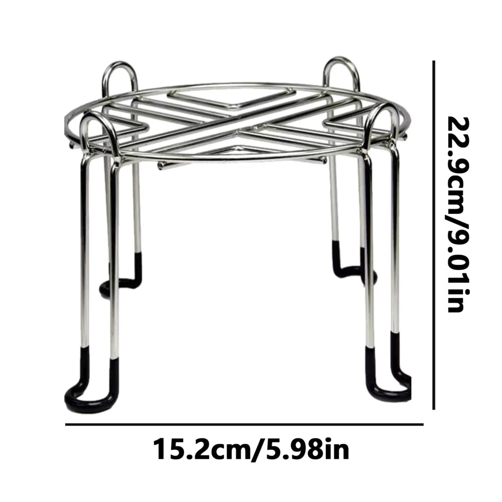 Water Filter Metal Stand Countertop Stand For Water Dispenser Detachable Tall Water Filter Stand Non-Slip Stainless Steel Stand