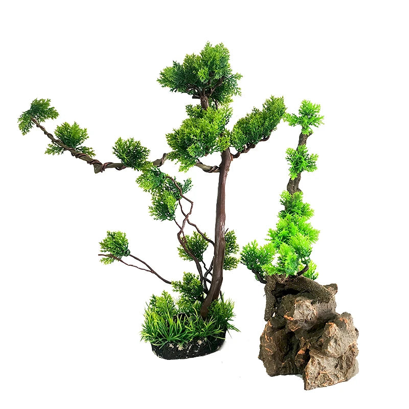 Artificial Tree Underwater Grass Aquarium Fish Tank Simulation Decoration Aquarium Backgrounds Plants Water Grass Accessories