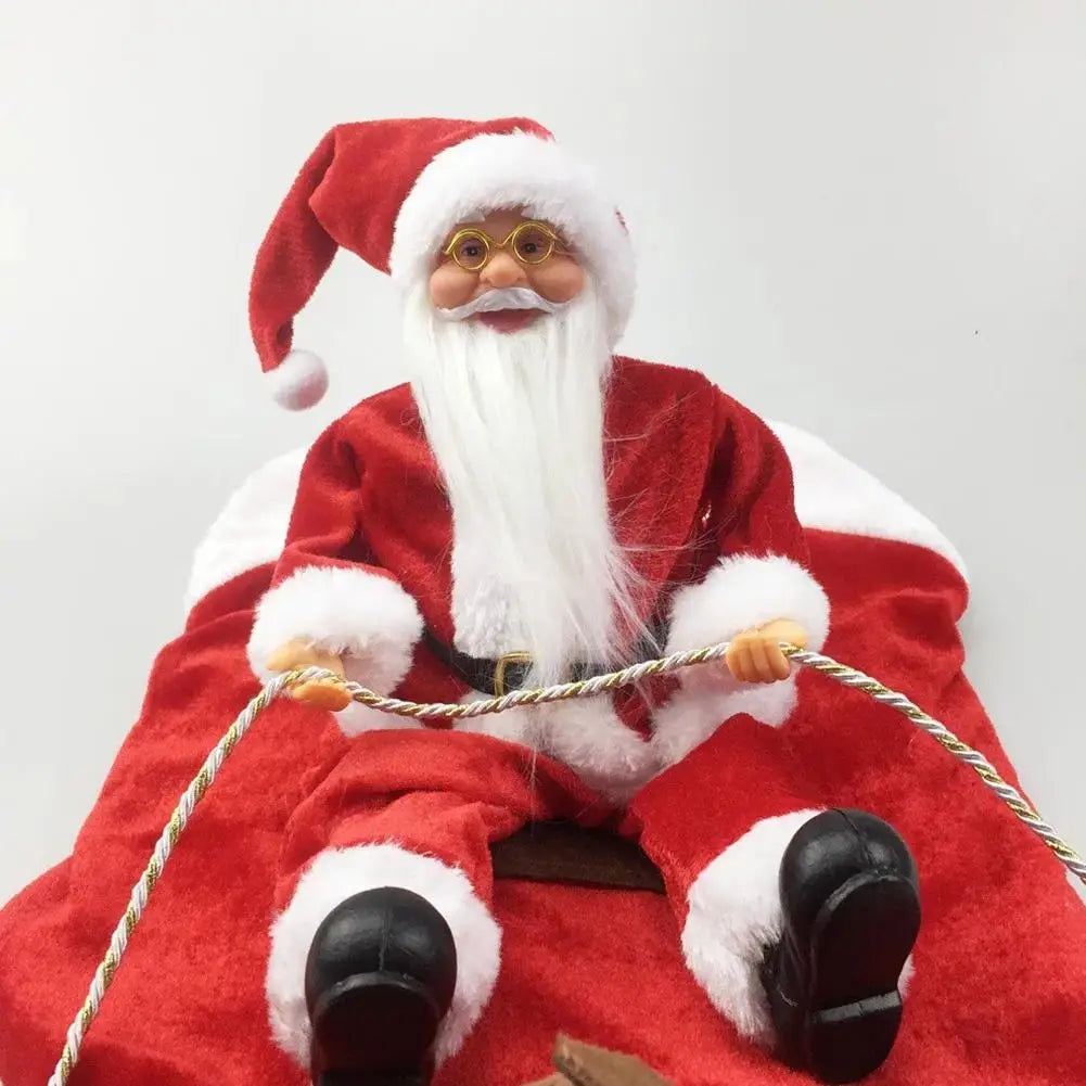 Creative Christmas Pet Clothes Old Man Riding Costume Christmas Atmosphere Funny Supplies Cats And Dogs Pet Winter Clothes