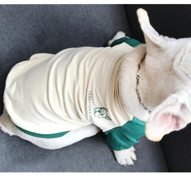 2022 Spring and Autumn New Style Pet Parent-child Clothing Bichon Cat Clothes Embroidered Dog Costumes
