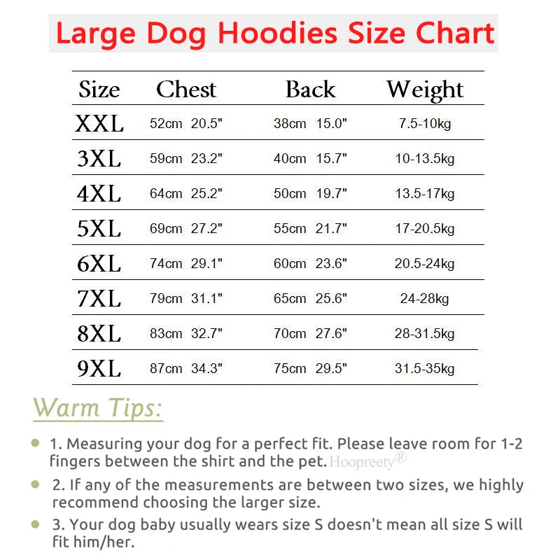 Autumn Winter Dog Clothes Adidog Dog Hoodies for Medium Large & Extra Large Dogs, Pet Fleece Lined Sweatshirt Coat Sport Apparel