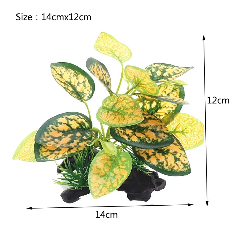 Artificial Underwater Grass Aquarium Fish Tank Simulation Decoration Aquarium Backgrounds Plants Water Grass Accessories Home