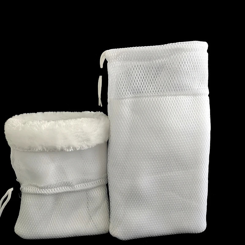 Thickening Encryption Aquarium Filter Reuse Wash Filter Magical Blanket Bag Pad Biochemical Biological Filtration Clean for Fish