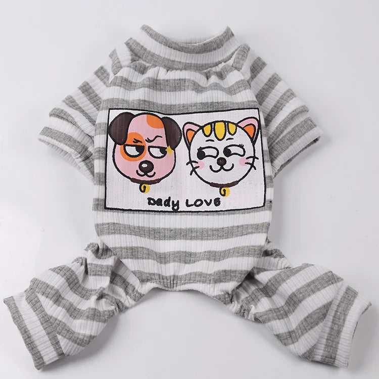 Summer Dog Clothes Puppy Pet Clothes Fashion Clothing For Small Medium Dogs Winter Chihuahua Clothes Classic Outfit Ropa Perro