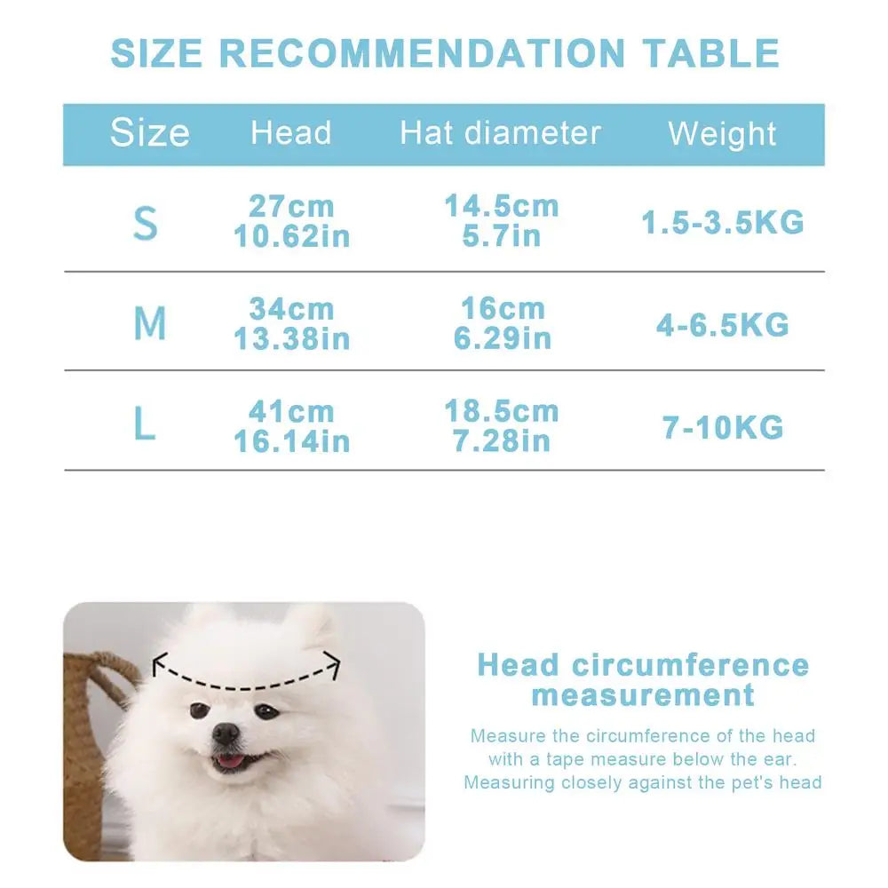 Sun Hat for Dogs Bucket Hat Dog Hat Summer Fishing Hat with Ear Holes Adjustable Dog Visor Wide Brim Hat Pet Hats for Outdoor