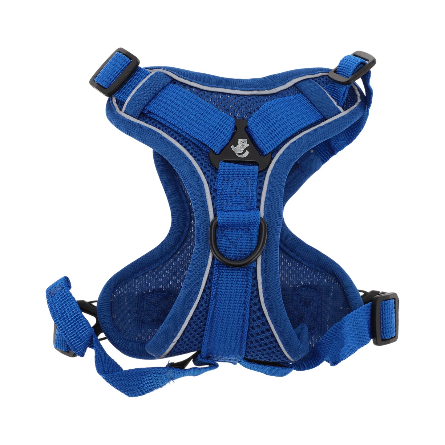 UXCELL Cat Harness and Leash Set Adjustable Vest with Reflective Strips Escape Proof for Cat and Small Dog Outdoor Hiking