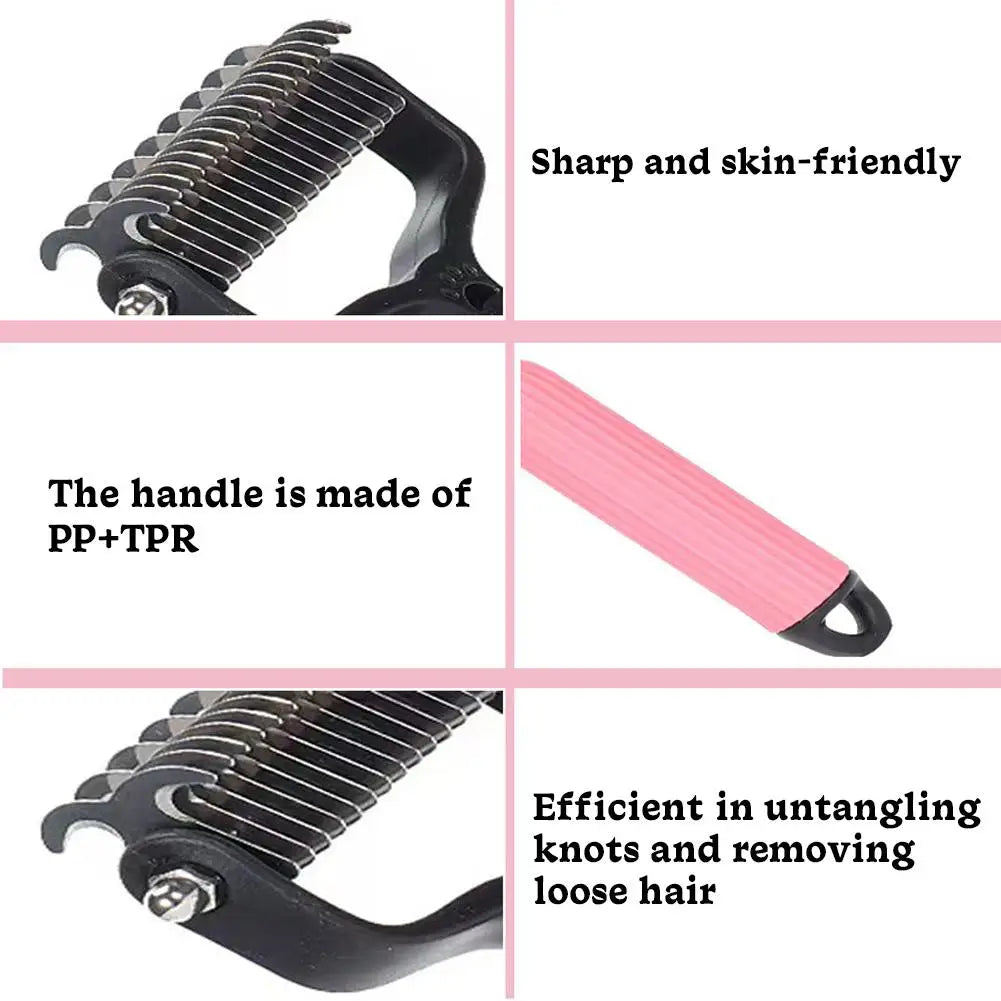 For Medium And Long Hair Pets Safe Hair Removal Comb Cats And Dogs Special Solution To Knotted Hair Fluffy Comb Skin Friendly