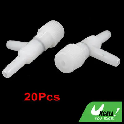 Aquarium Air Line Tubing Volume Control Valve 2/3 ways Fish Tank Connector Pump Flow Pipe Valves Tube Hos Accessories