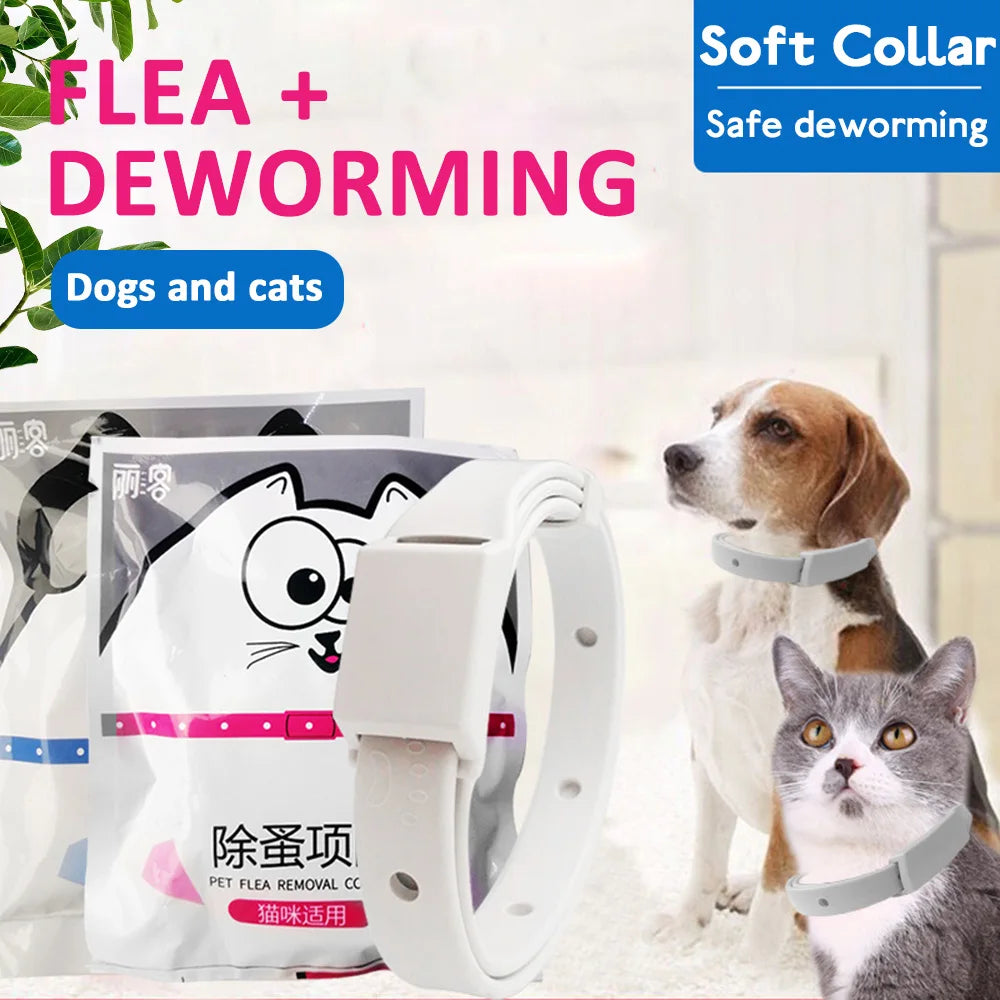 Cat Collar Anti Flea Ticks Cat Necklace Adjustable Cats Lead Flea Collars for Cats Goods for Cats Pet Supplies Cat Accessories