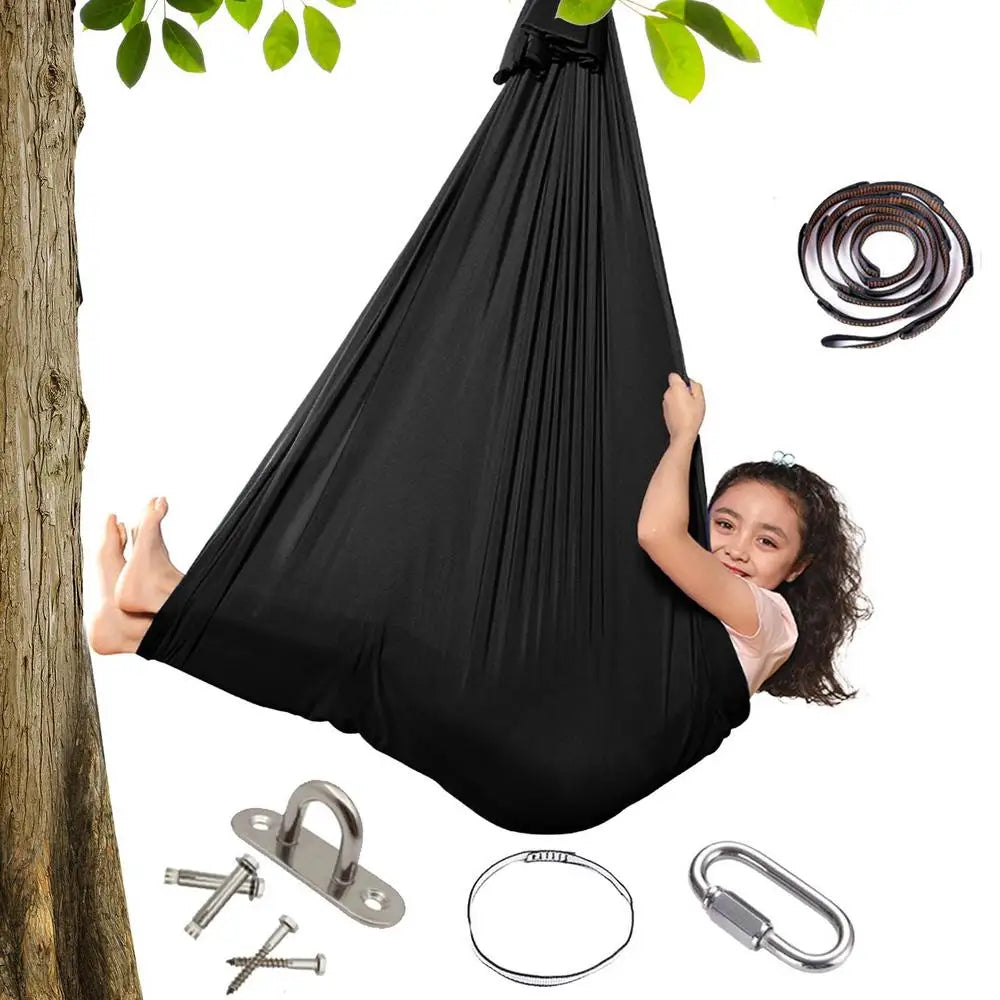 Swing For Kids Indoor Swing Chairs For Kids With 360 Swivel Hanger Comfortable And Durable Children's Indoor Adjustable Hammock