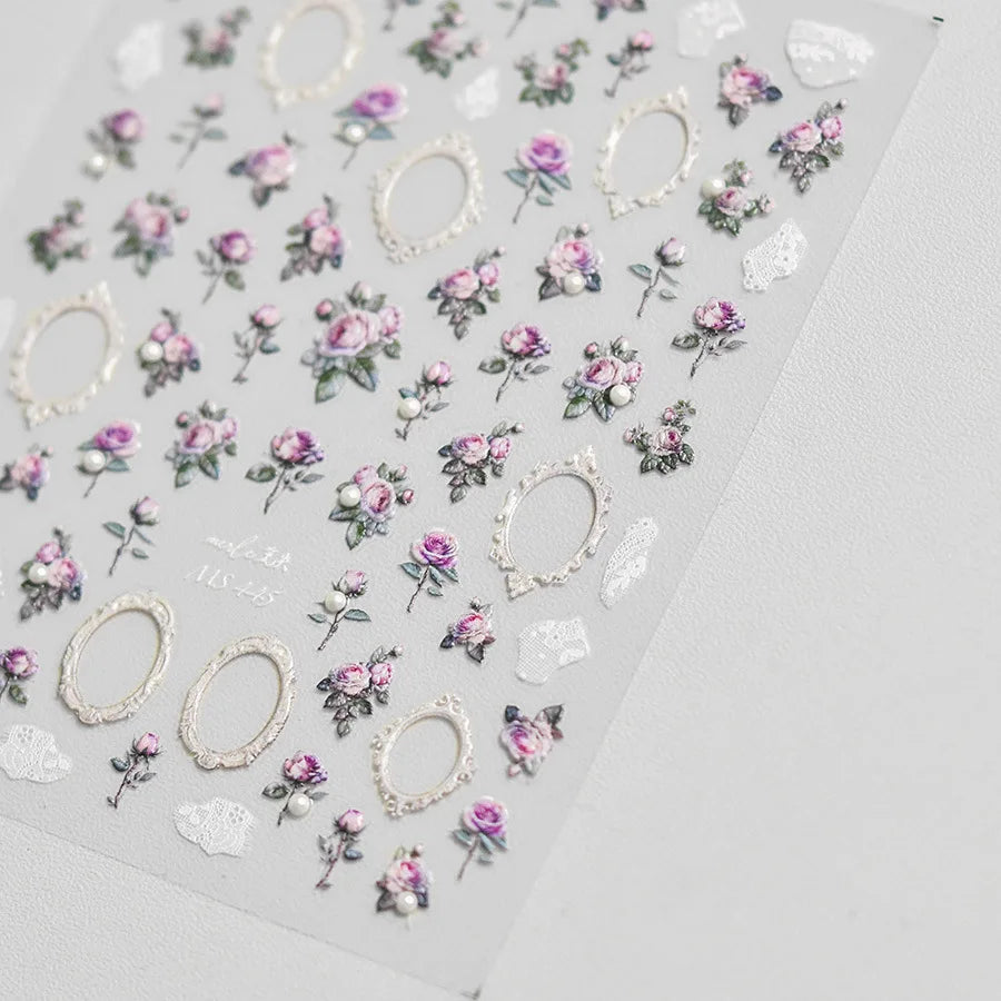 1pcs Cute Cat Claw 3D Jelly Relief Nail Stickers 3D Adhesive Stickers For Nails DIY Japanese Kawaii Slider Nail Art Decorations