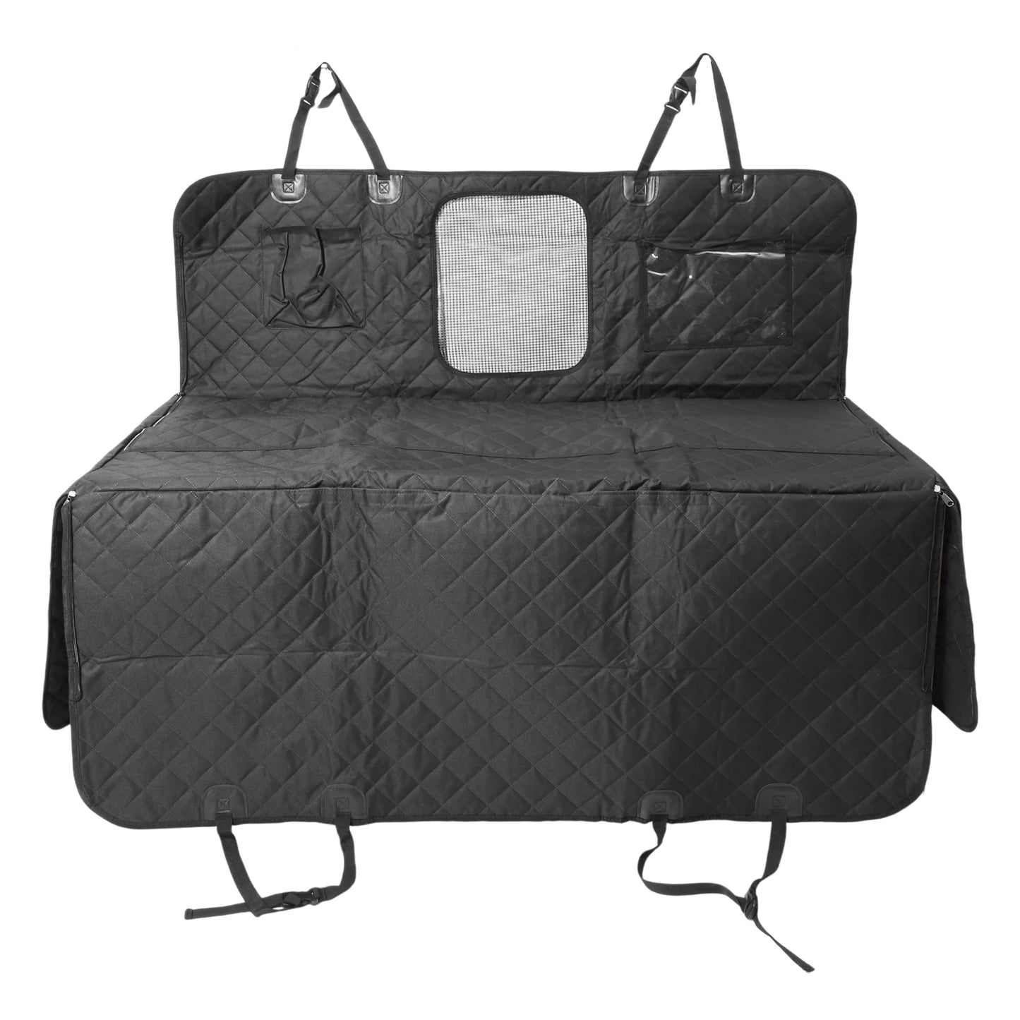 UXCELL Dog Mats Cover for Car Causal Solid Car Seat Cover for Back Seat Waterproof Pet Trunk Mat with Side Flaps