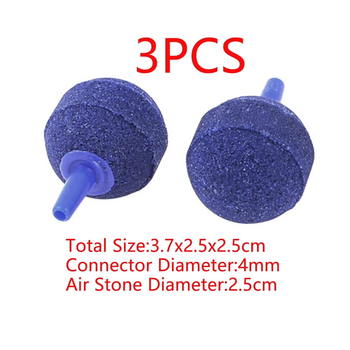 UXCELL Air Pump Sand Stone Set Aquarium Oxygen Parts Air Stone Bubble Fish Tank Aerator Ball Shaped Mineral Bubble Accessories